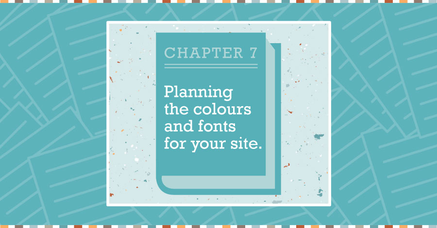 Selecting the right combination of colours and fonts can really bring your artist website to life