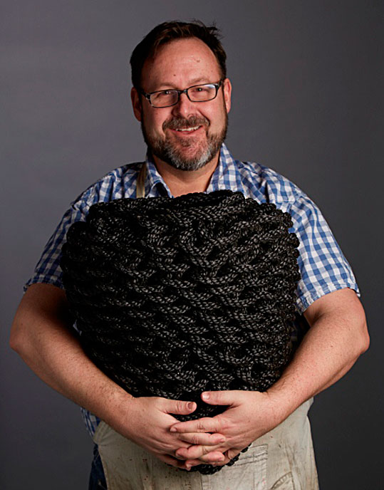 Pate Conaway with his favourite work