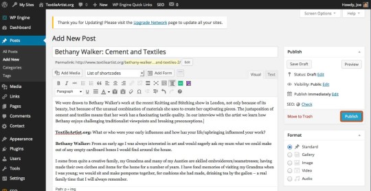 Publish-post
