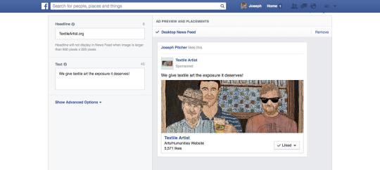 Use an eye-catching image in your Facebook ads