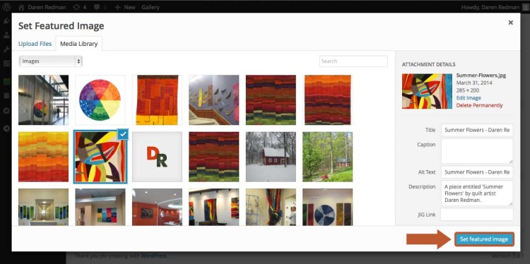Choose an image to represent your blog post