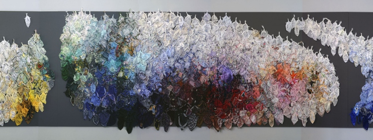 Textile art by Stef Kreymborg