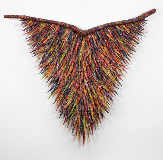 Textile art by Deborah Kruger