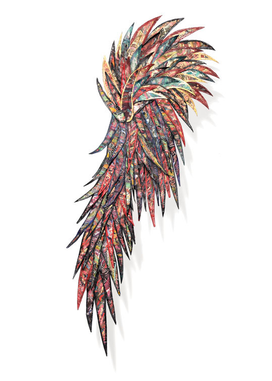 Textile art by Deborah Kruger