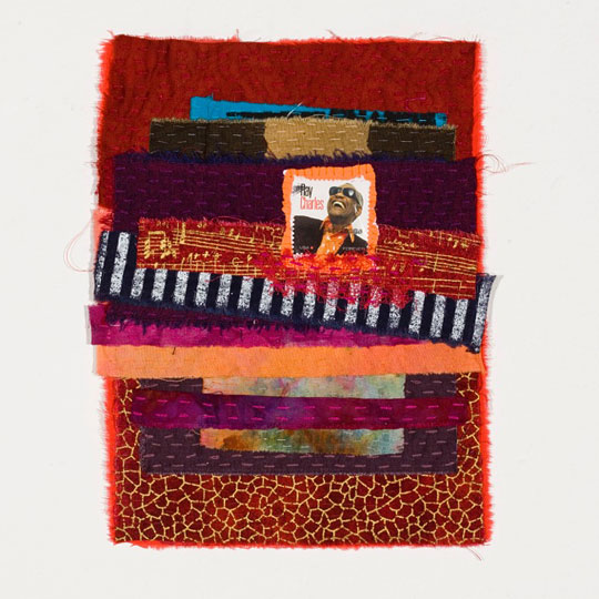 Textile art by Jette Clover