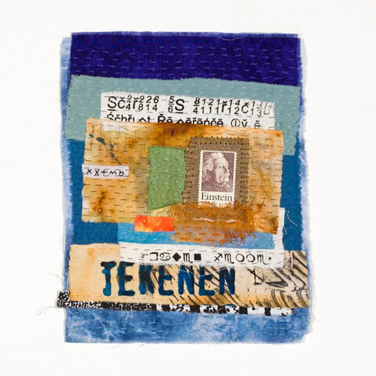 Textile art by Jette Clover