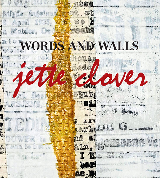 Jette Clover –Words and Walls book cover