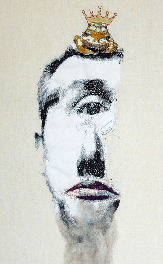 Textile art by Marjolein Starreveld
