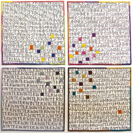 Work by Art Textiles: Made in Britain member Edwina MacKinnon