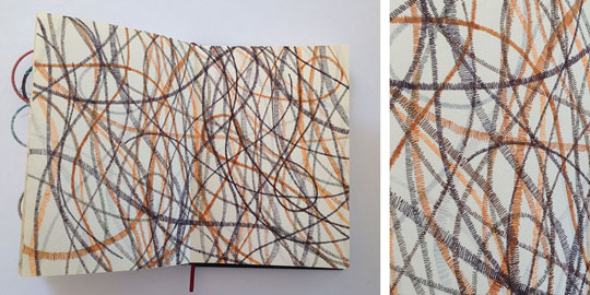 Textile art by Elisabeth Rutt