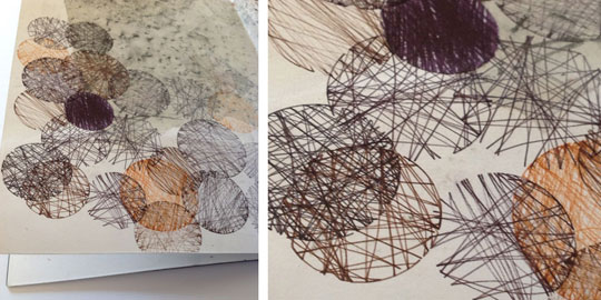Textile art by Elisabeth Rutt