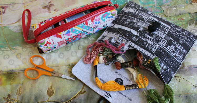 Travel and textile art: Less is more