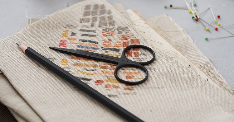 Choosing embroidery and fabric scissors
