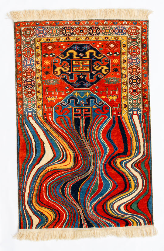 Textile art by Faig Ahmed