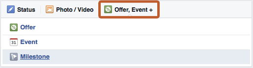 Use Facebook events and milestones to promote exhibitions and art openings
