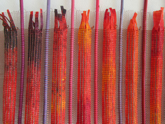 Textile art by Anneke Kersten