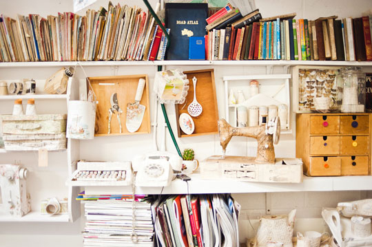 Jennifer Collier's studio