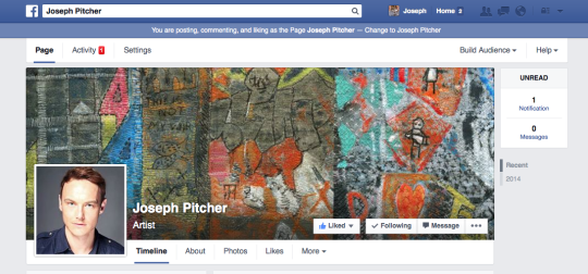 Add a profile and cover photo to your Facebook page