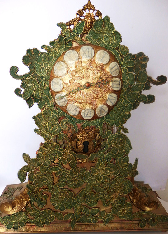 Baroque Clock at Burton Constable