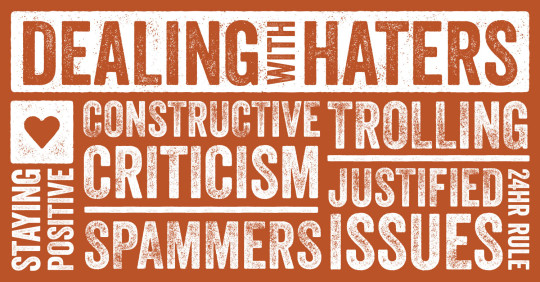 How to deal with online haters