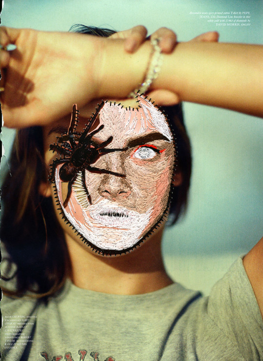 Inge Jacobsen – Collaged editorial