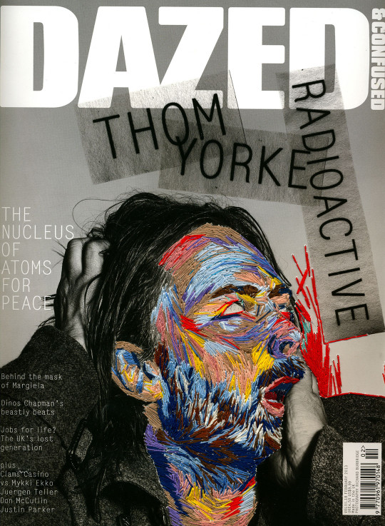 Inge Jacobsen – Dazed cover with Thom Yorke (2013)