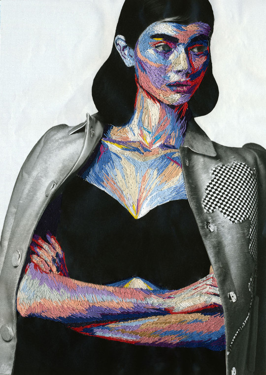 Inge Jacobsen – Stitched editorial