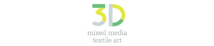 3D mixed media textile art