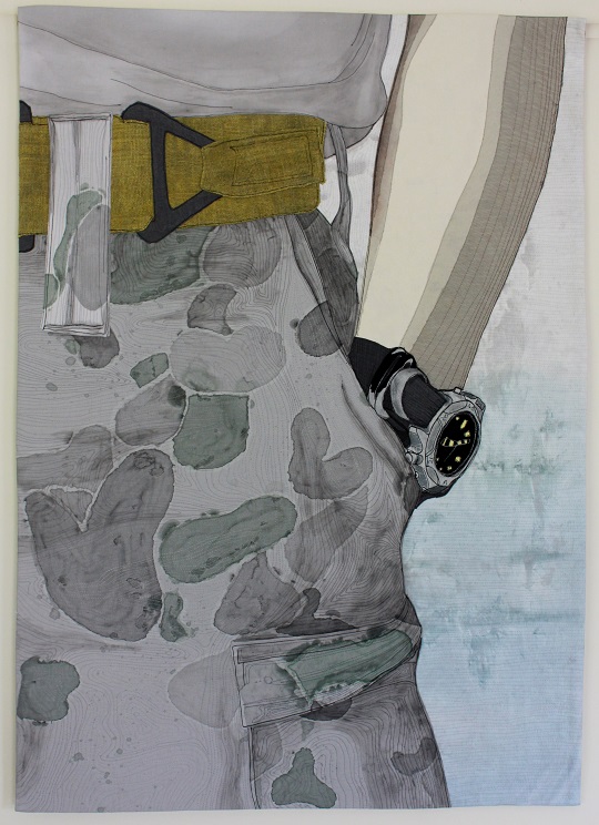 Work Ready, 2014, 81 x 114cm.