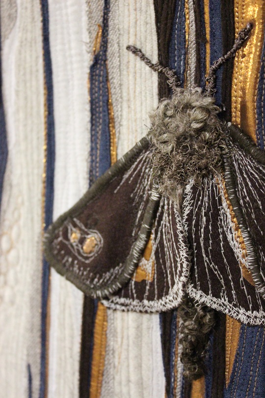 Cup Moth, 2014, 30 x 30cm.