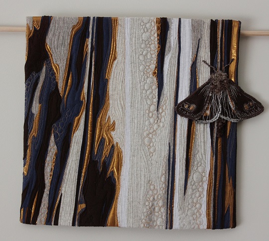 Cup Moth, 2014, 30 x 30cm.