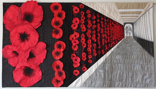 Soldier On, 2013, 180 x 100cm.