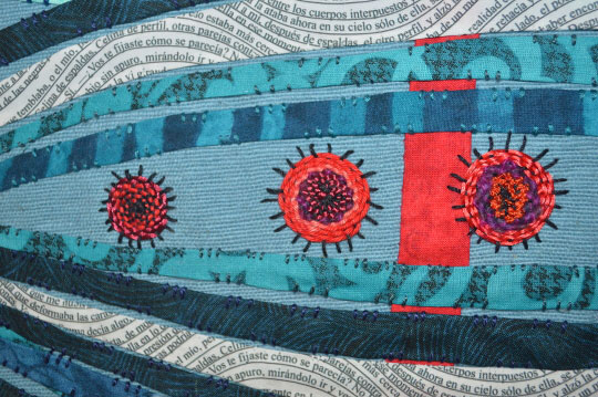Textile art by Melina Silberberg