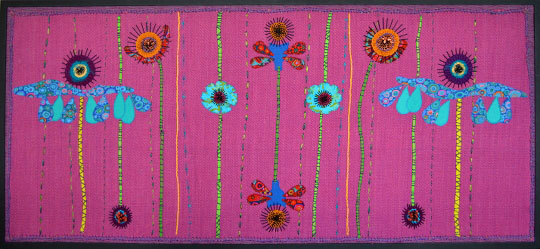 Textile art by Melina Silberberg