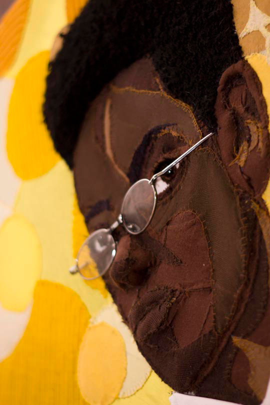 Textile art by Jess De Wahls