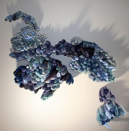 Textile art by Leisa Rich