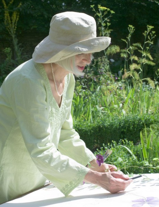 Sue Rangeley at work