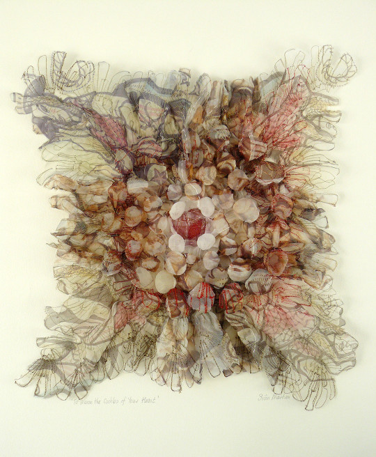 Textile art by Sian Martin