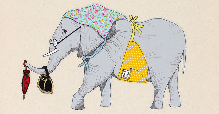 Katie Khakpour-Smith interview: Sewing with colour and humour
