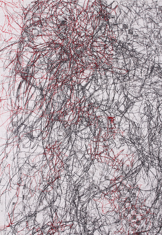 Textile art by Stewart Kelly