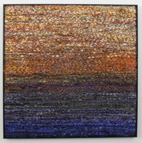 Marty Jonas Sunrise - Knit Weaving - 30x30 inches