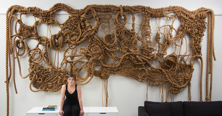 Susan Beallor-Snyder interview: Manila rope sculptures