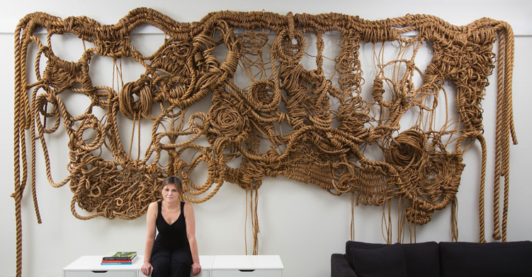 Susan Beallor-Snyder interview: Manila rope sculptures 