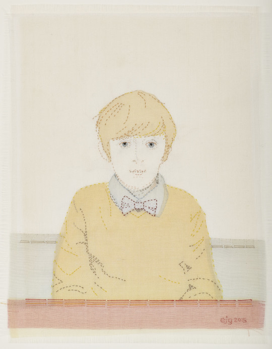 Emily Jo Gibbs: Fred in yellow jumper, 2015