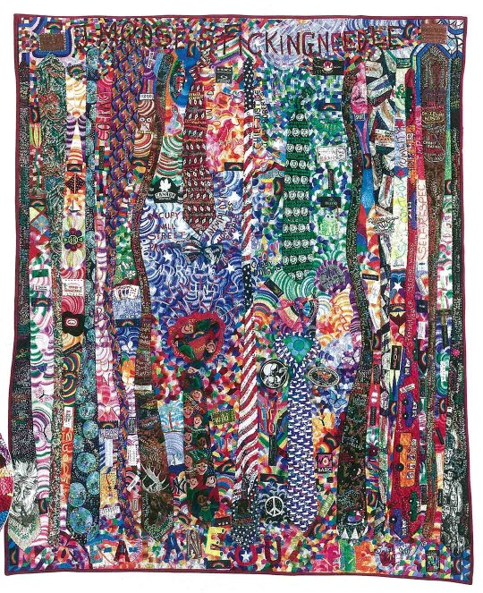 Textile art by Joseph Mallard