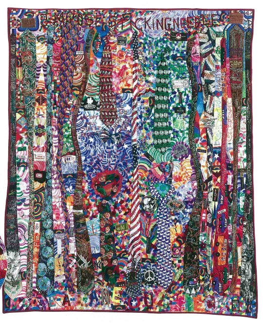 Textile art by Joseph Mallard