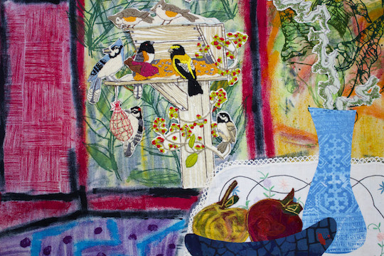 Matisse' Bird Feeder - detail
