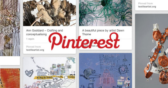 Pinterest for textile artists