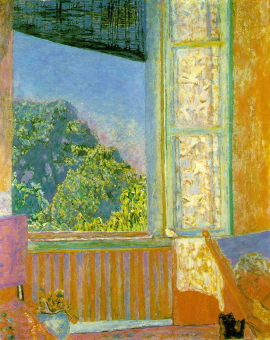 The Open Window, Pierre Bonnard, 1921