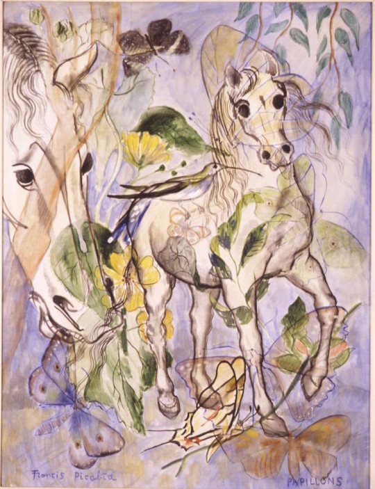 Papillon, painting by Picabia